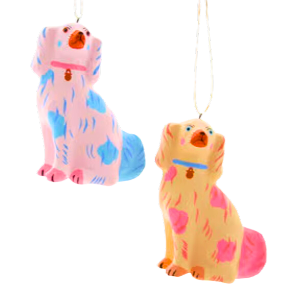 Pastel Staffordshire Dog