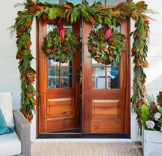 Fresh Bunches Magnolia Garland