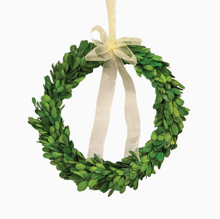 Preserved Boxwood Ring